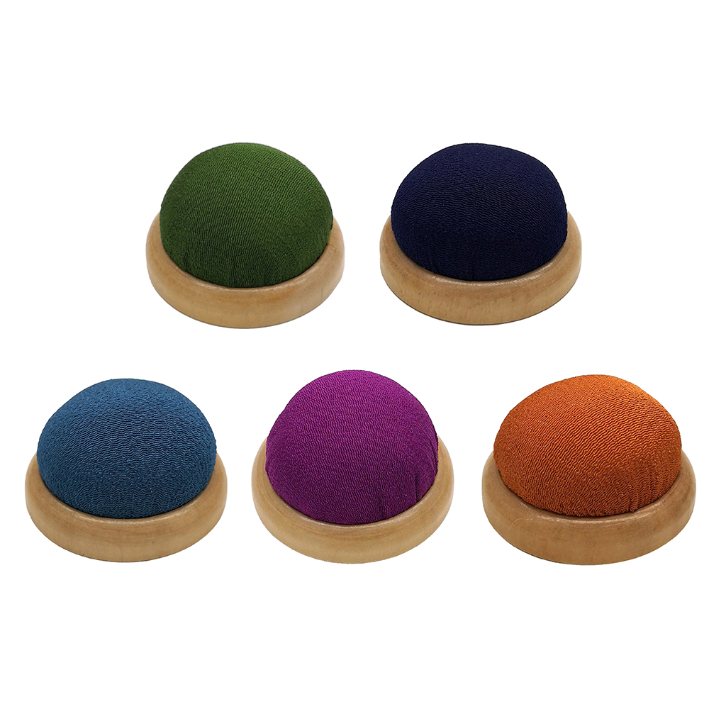Sewing Pin Cushion - دبوس وسادة خشبي, إدراج وسادة التطريز