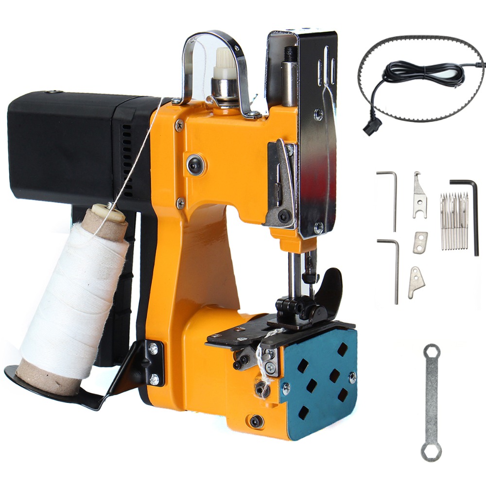 Sewing In Textile Industry - آلة خياطة كهربائية لإغلاق الأكياس المنسوجة،