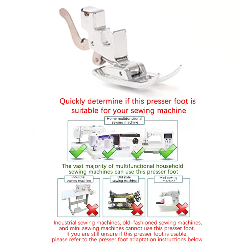 قطعتان من حامل القدم المخصص لل - مراجعة Textile Sewing Machine وسعره
