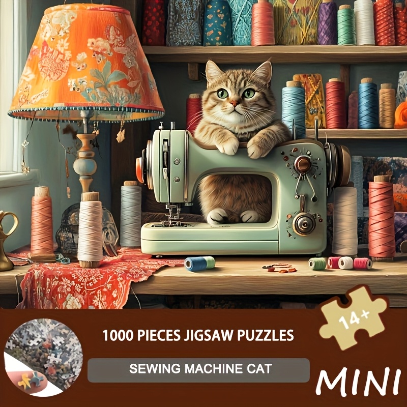 1000 قطعة من أحجية الصور المقط - مراجعة Sewing Recycle وسعره