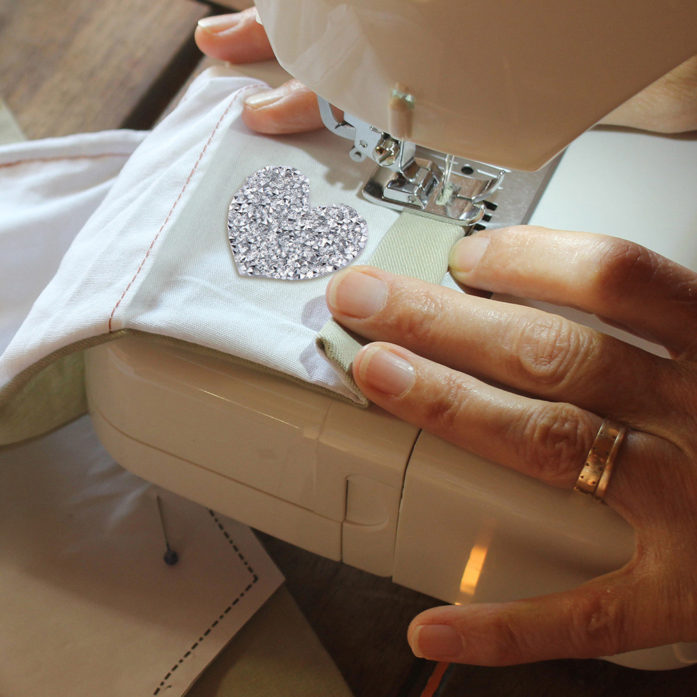 10 قطع من الرقع المطرزة على شك - مراجعة Sewing Recycle وسعره