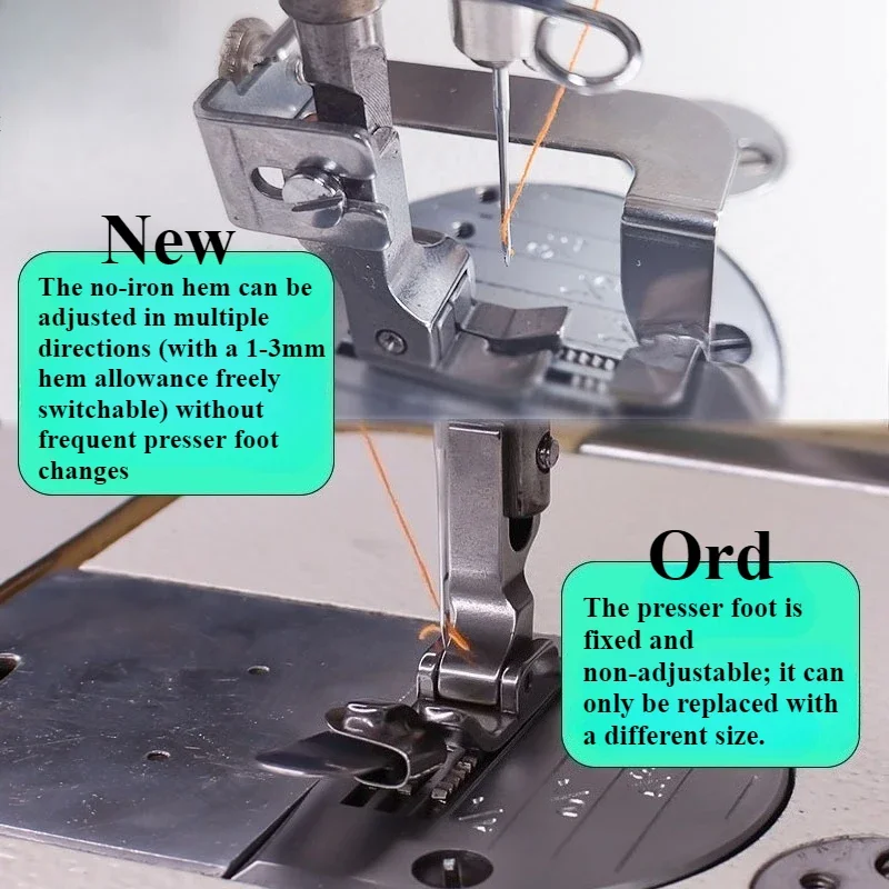 قدم تثبيت الحواف قابلة للتعديل - مراجعة Textile Sewing Machine وسعره