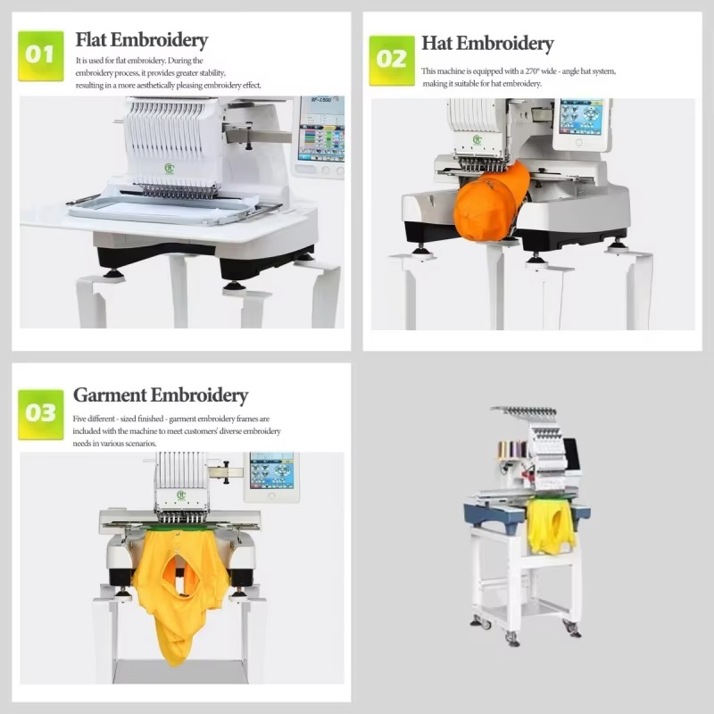 ماكينة تطريز محوسبة بـ 9 إبر و - مراجعة Sewing Machine For Textile وسعره