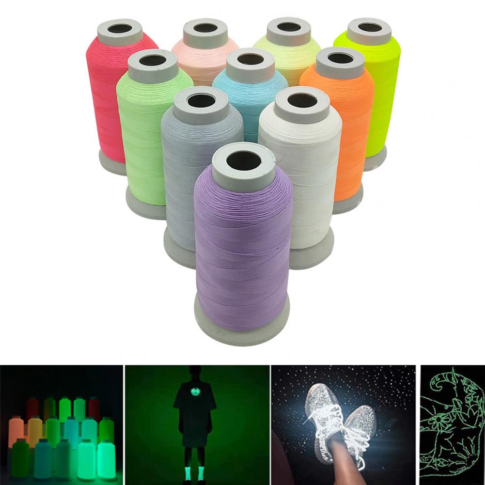 1 لفة خيط غزل التطريز يتوهج في - مراجعة Sewing Recycle وسعره