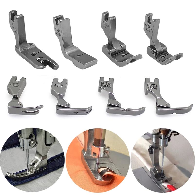 مجموعة أقدام الضغط A84E-31 PCS - مراجعة Textile Sewing Machine وسعره
