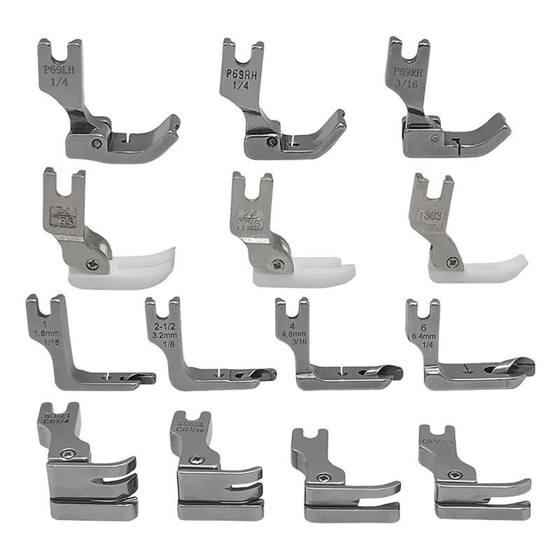 مجموعة أقدام الضغط A84E-31 PCS - مراجعة Textile Sewing Machine وسعره