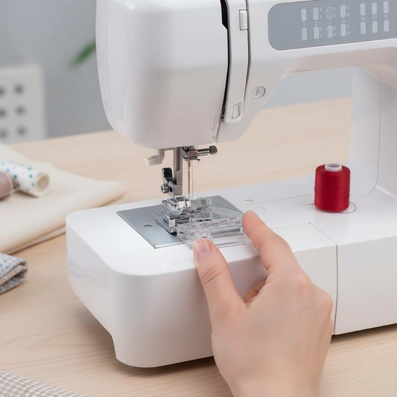 قدم ضغط قابلة للتعديل لحياكة ا - مراجعة Sewing Machine For Textile وسعره