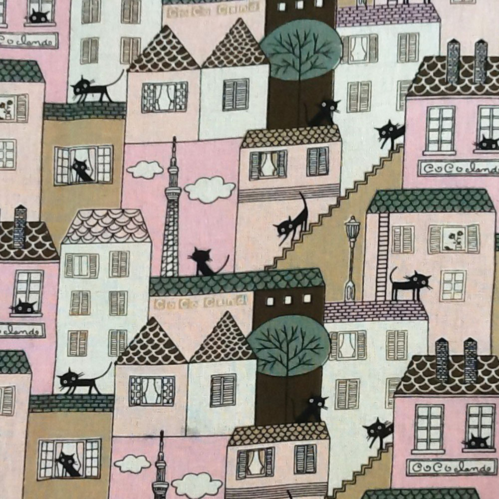 سلسلة منزل صغيرة شمالية مرقعة  - مراجعة Vintage Sewing Textile وسعره